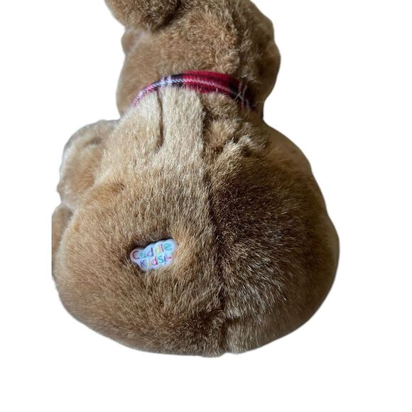 New Geppeddo Cuddle Kids 2001 Morris Moose Plush Porcelain Doll 9″ - Picture 4 of 11